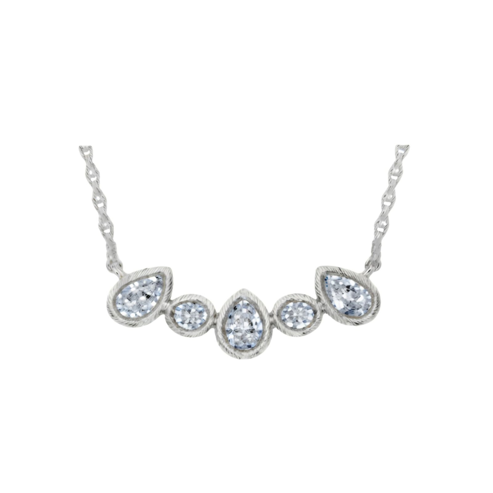 LG - 14K 0.73CT D-CHAIN WITH PENDANT LDS PER/RDS "CERTIFIED"